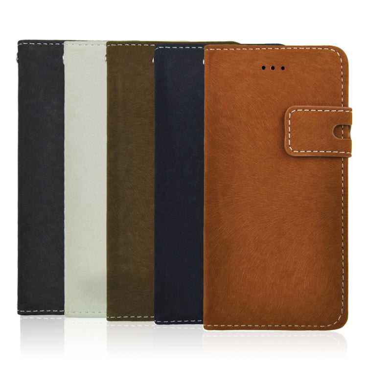 Frosted Horizontal Flip Leather Case with Holder & Card Slots & Wallet for iPhone 6 & 6S