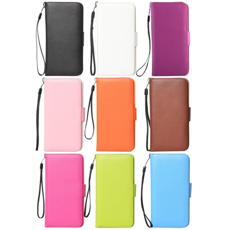 Wallet Style Six Card Slots PU Leather Case with Lanyard for iPhone 6