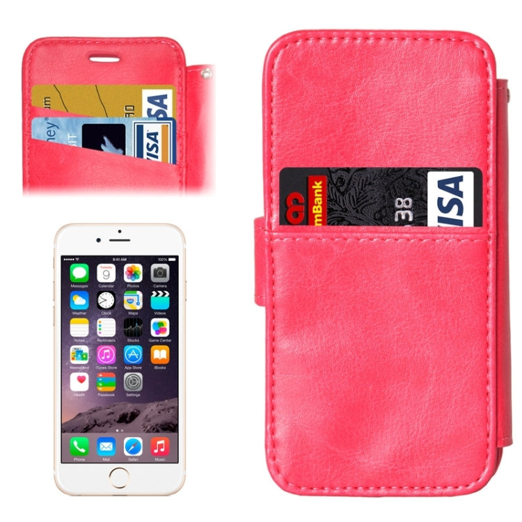 2 in 1 Separable Back Cover Card Slot Style PU Leather Case for iPhone 6 & 6S