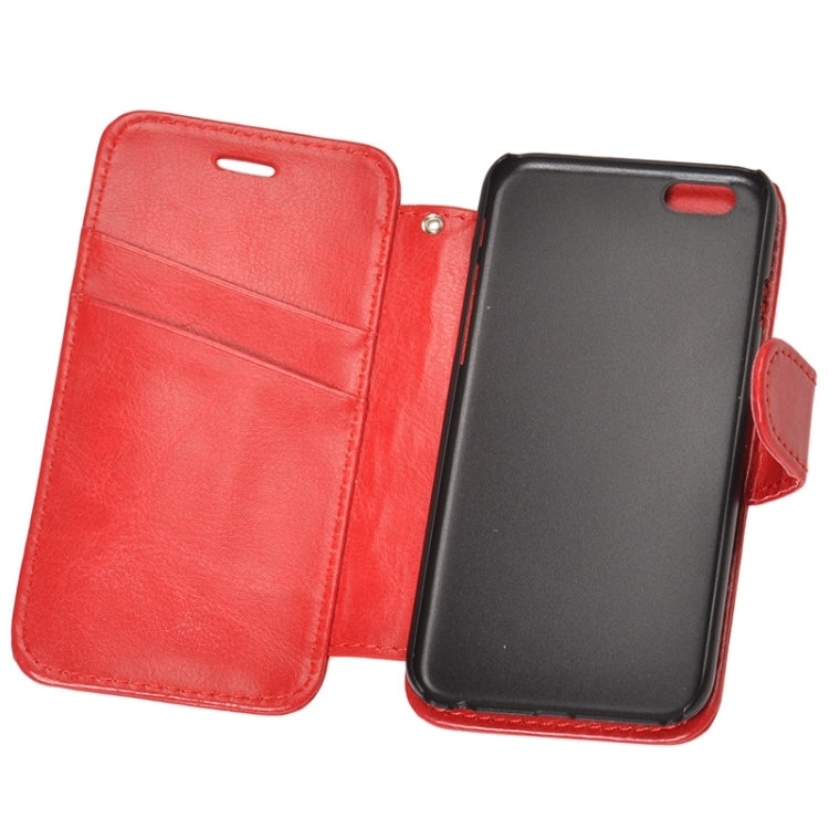 2 in 1 Separable Back Cover Card Slot Style PU Leather Case for iPhone 6 & 6S