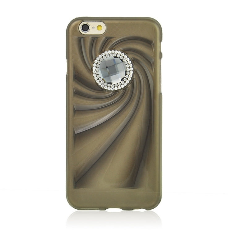 Fashionable Ultrathin Diamond Encrusted TPU Protective Case for iPhone 6