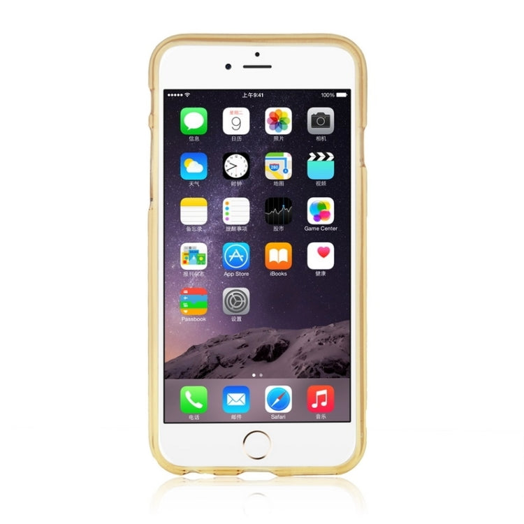 Fashionable Ultrathin Diamond Encrusted TPU Protective Case for iPhone 6