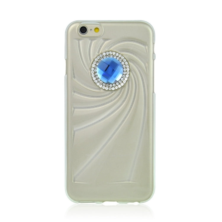Fashionable Ultrathin Diamond Encrusted TPU Protective Case for iPhone 6