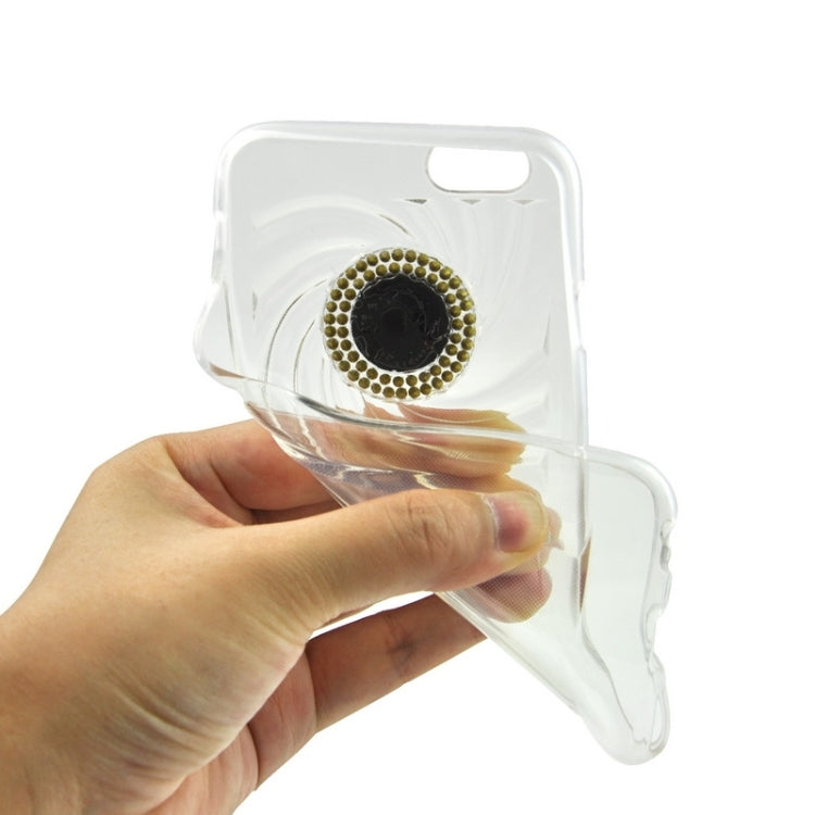 Fashionable Ultrathin Diamond Encrusted TPU Protective Case for iPhone 6