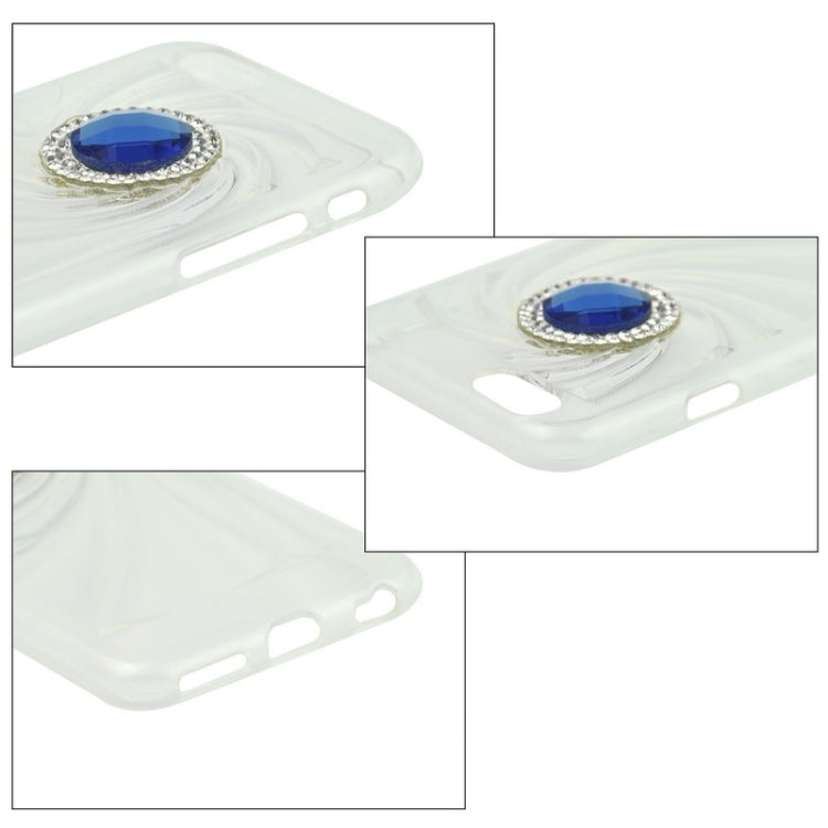 Fashionable Ultrathin Diamond Encrusted TPU Protective Case for iPhone 6