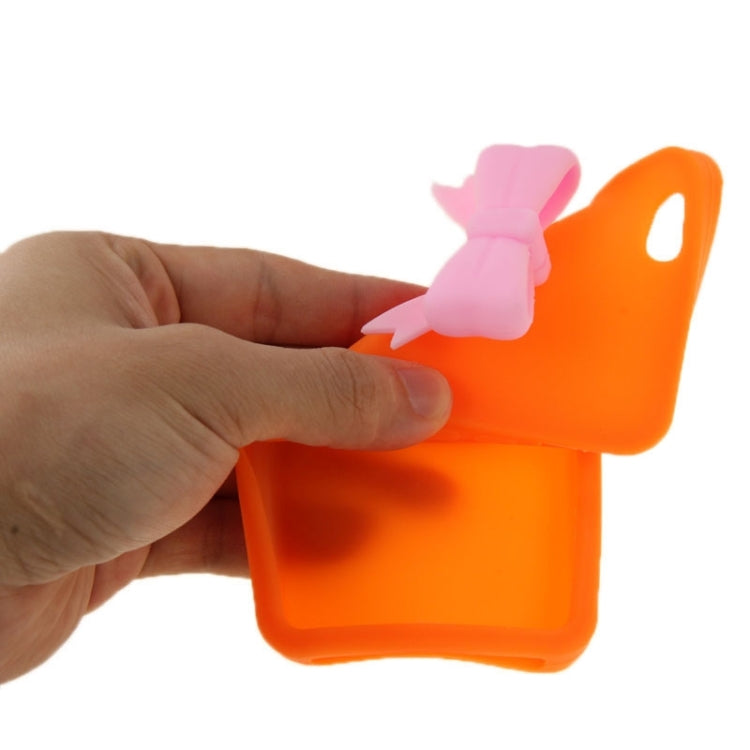 Stereoscopic Bowknot Silicone Protective Case for iPhone 6