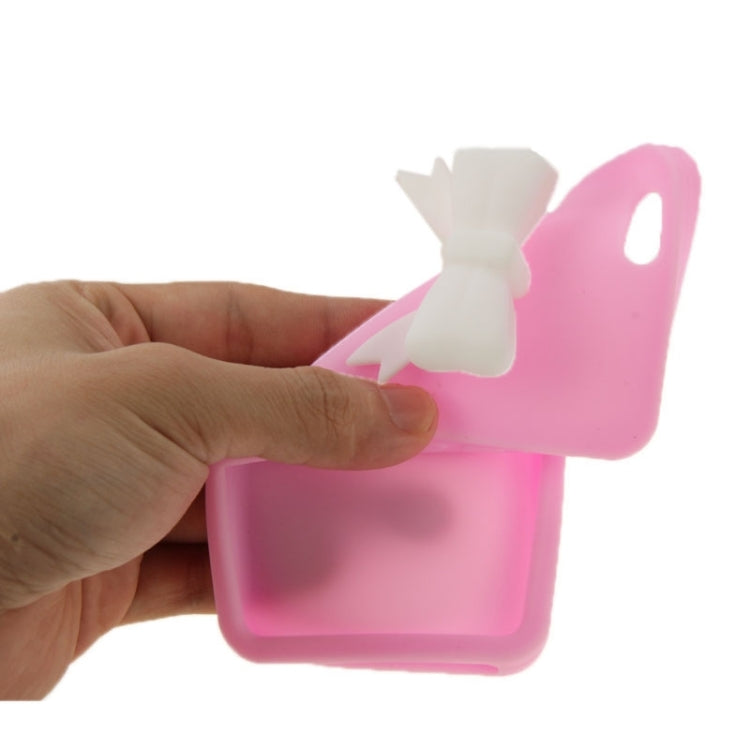 Stereoscopic Bowknot Silicone Protective Case for iPhone 6