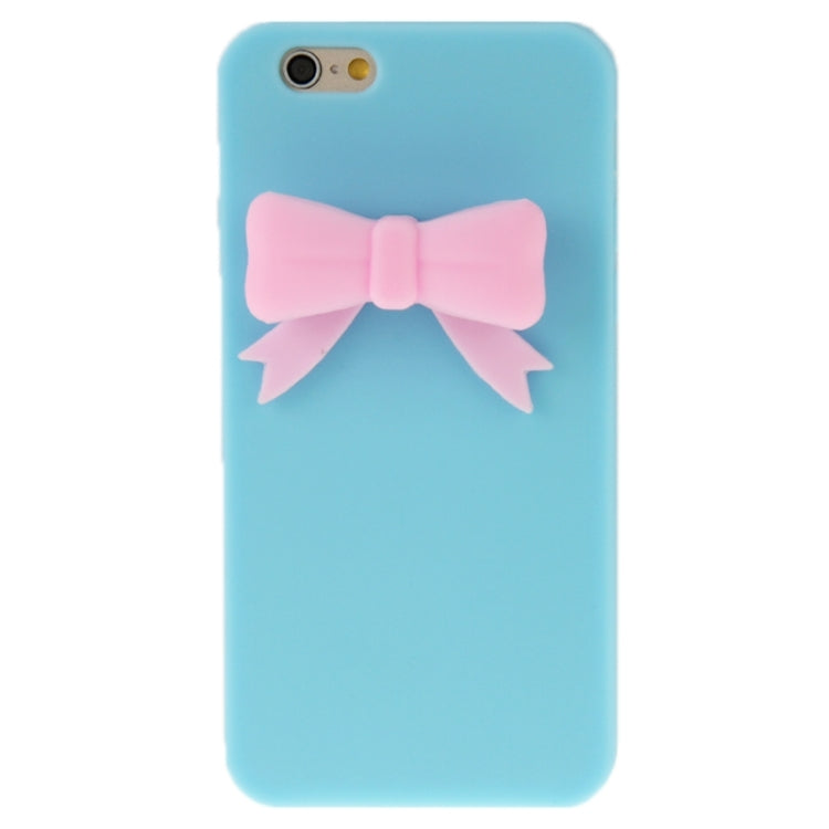 Stereoscopic Bowknot Silicone Protective Case for iPhone 6