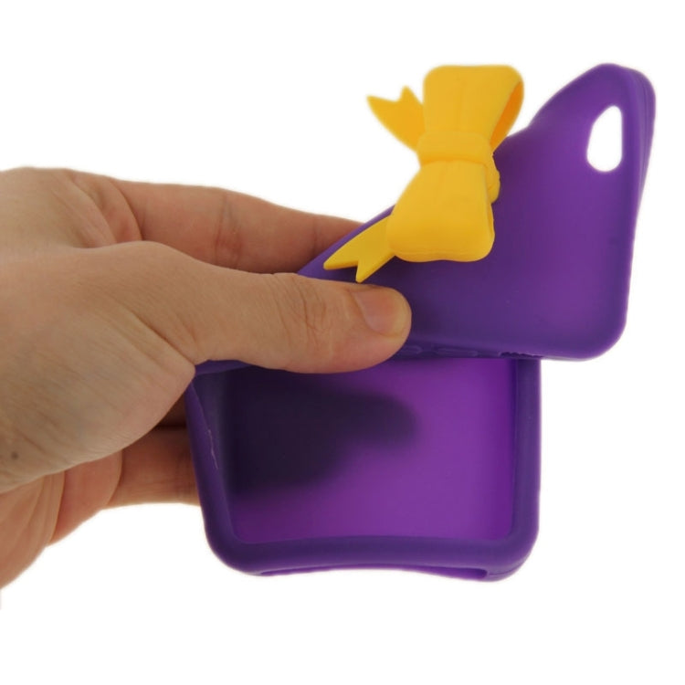 Stereoscopic Bowknot Silicone Protective Case for iPhone 6
