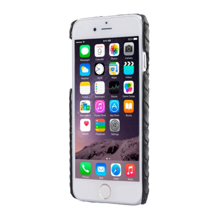 Grid Texture & Stereoscopic Pendant Plastic Case for iPhone 6 & 6S