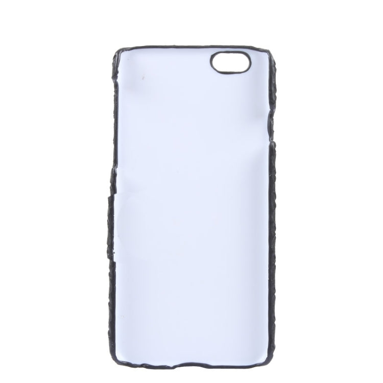 Grid Texture & Stereoscopic Pendant Plastic Case for iPhone 6 & 6S