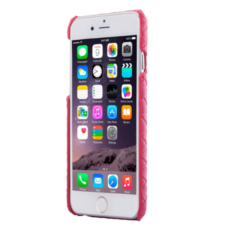 Grid Texture & Stereoscopic Pendant Plastic Case for iPhone 6 & 6S