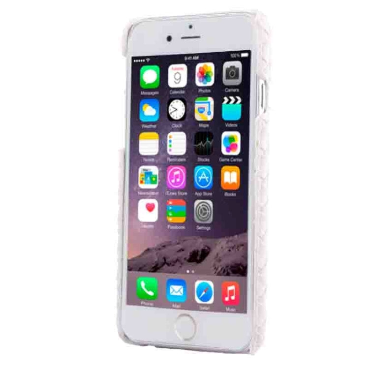Grid Texture & Stereoscopic Pendant Plastic Case for iPhone 6 & 6S