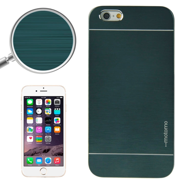 2 in 1 Brushed Texture Metal & Plastic Protective Case for iPhone 6 & 6S