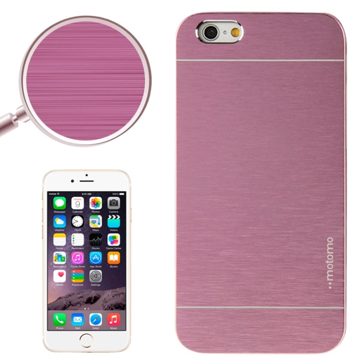 2 in 1 Brushed Texture Metal & Plastic Protective Case for iPhone 6 & 6S
