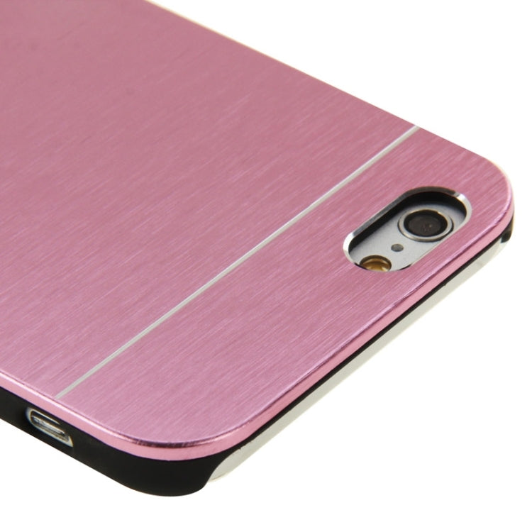 2 in 1 Brushed Texture Metal & Plastic Protective Case for iPhone 6 & 6S