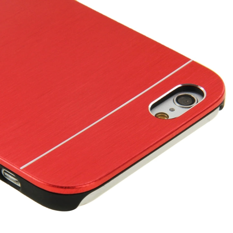 2 in 1 Brushed Texture Metal & Plastic Protective Case for iPhone 6 & 6S