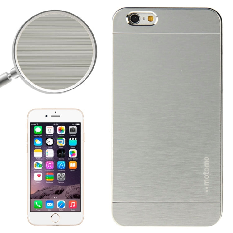 2 in 1 Brushed Texture Metal & Plastic Protective Case for iPhone 6 & 6S