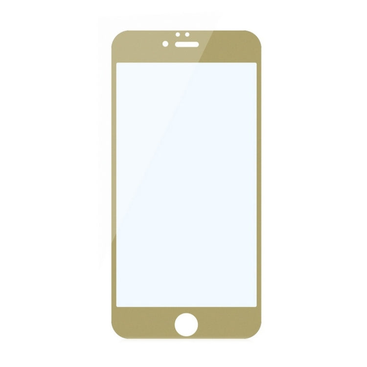 Ultrathin 0.3mm 2.5D Colorful Electroplating Anti Blue-ray Tempered Glass Film for iPhone 6