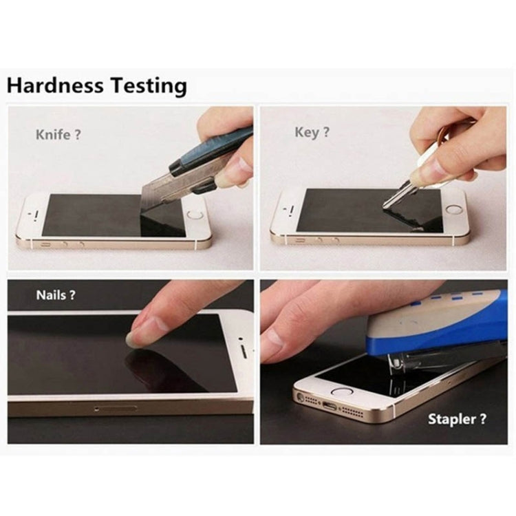 Ultrathin 0.3mm 2.5D Colorful Electroplating Anti Blue-ray Tempered Glass Film for iPhone 6