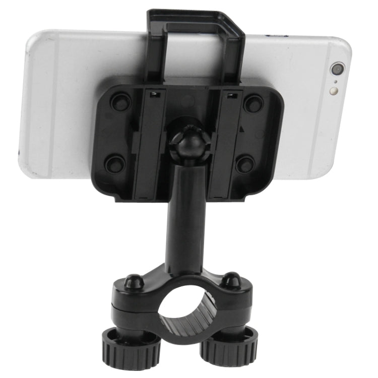 360 Degree Rotation Bicycle Phone Holder with Sucker & Clip for iPhone 6, iPhone 5 & 5C & 5S, Galaxy S6 / S5 / A7 / A5, HTC, Nokia, Sony, Clip Size: 54mm-77mm, Random Color Delivery