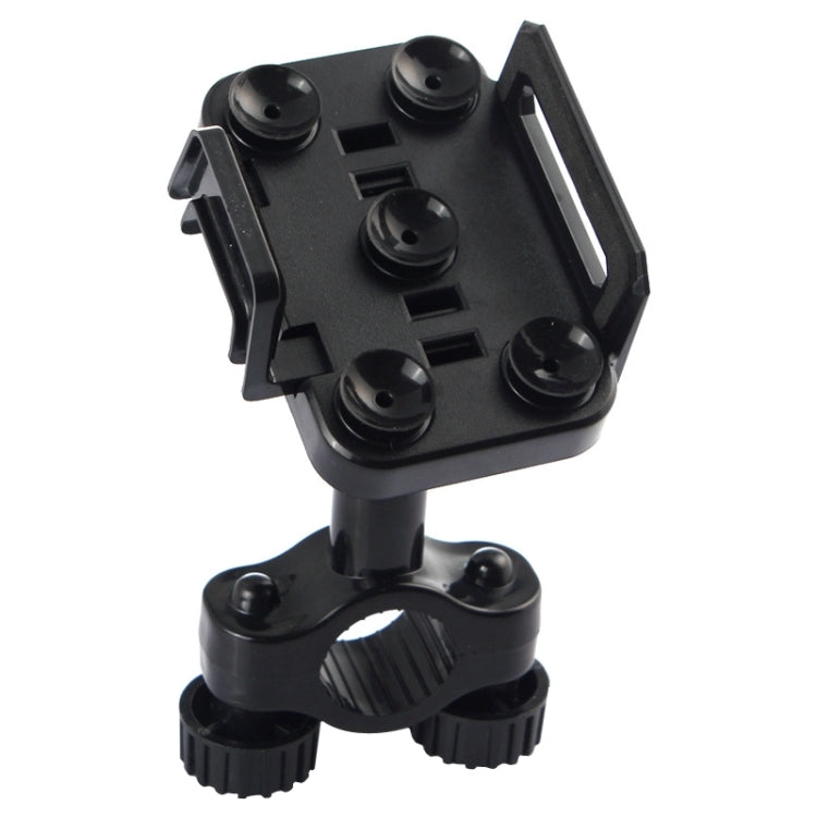 360 Degree Rotation Bicycle Phone Holder with Sucker & Clip for iPhone 6, iPhone 5 & 5C & 5S, Galaxy S6 / S5 / A7 / A5, HTC, Nokia, Sony, Clip Size: 54mm-77mm, Random Color Delivery