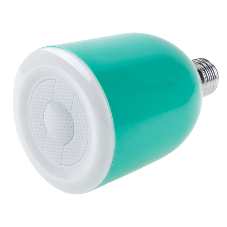 Smart Bluetooth Speaker Light, with E27 LED Lamp and Remote Control(Blue)