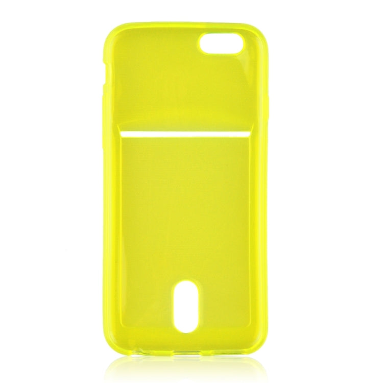 Ultrathin TPU Protective Case with Card Slot for iPhone 6