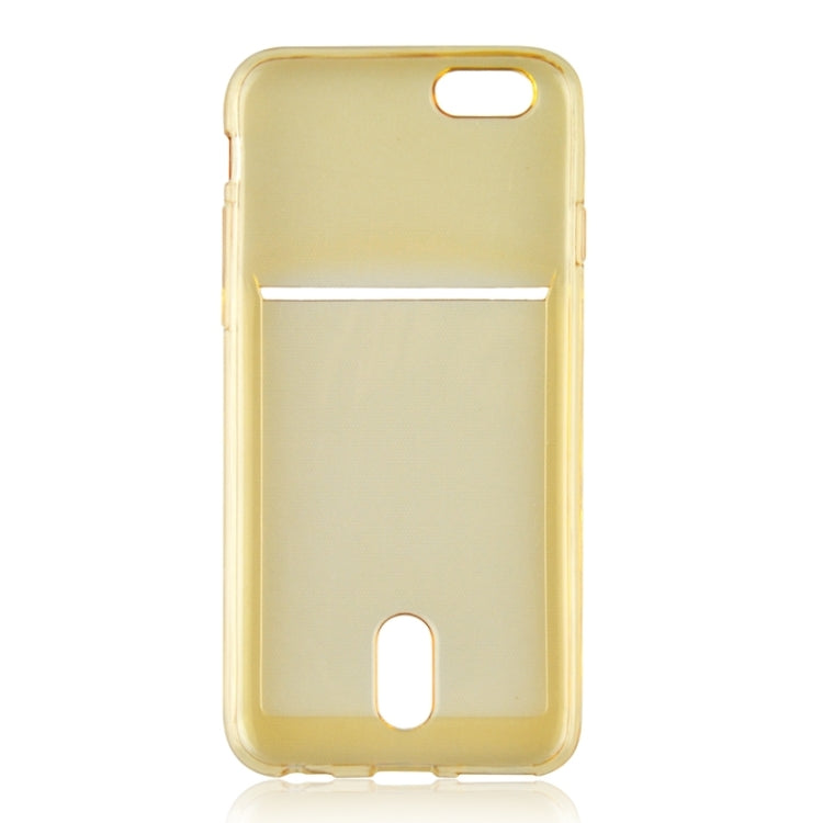 Ultrathin TPU Protective Case with Card Slot for iPhone 6