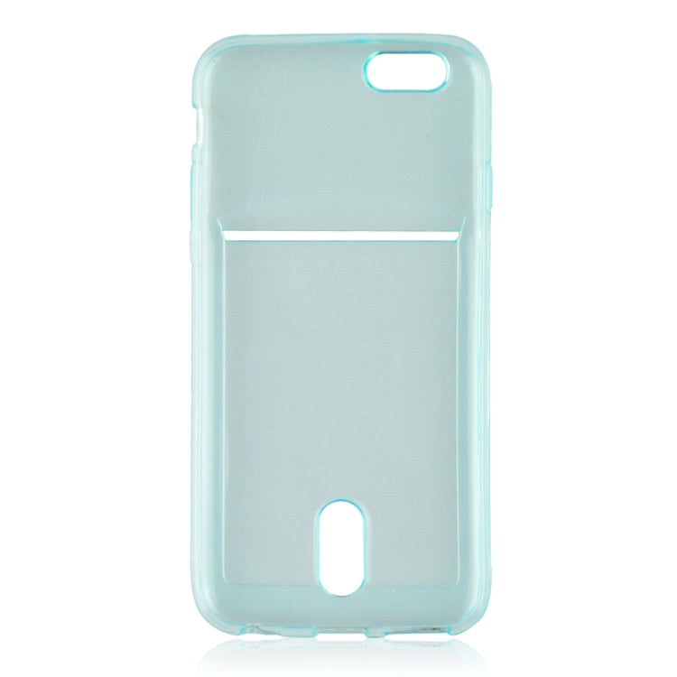 Ultrathin TPU Protective Case with Card Slot for iPhone 6