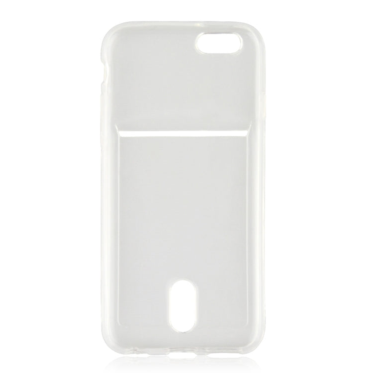 Ultrathin TPU Protective Case with Card Slot for iPhone 6