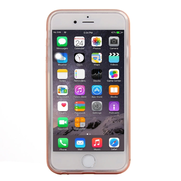 Sports Car Pattern Plating & Acrylic Combination Case for iPhone 6 & 6S