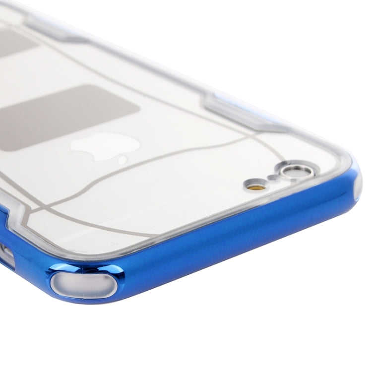 Sports Car Pattern Plating & Acrylic Combination Case for iPhone 6 & 6S