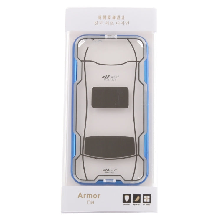 Sports Car Pattern Plating & Acrylic Combination Case for iPhone 6 & 6S