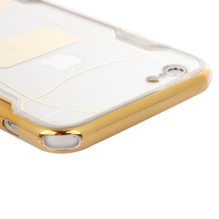 Sports Car Pattern Plating & Acrylic Combination Case for iPhone 6 & 6S