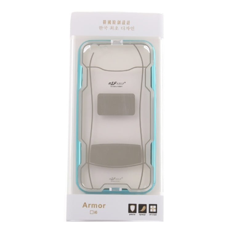 Sports Car Pattern Plating & Acrylic Combination Case for iPhone 6 & 6S
