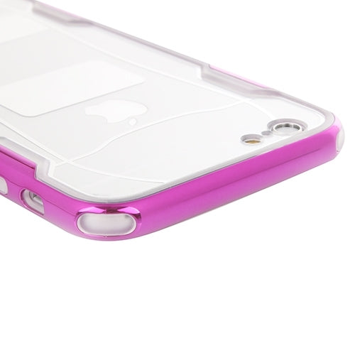 Sports Car Pattern Plating & Acrylic Combination Case for iPhone 6 & 6S