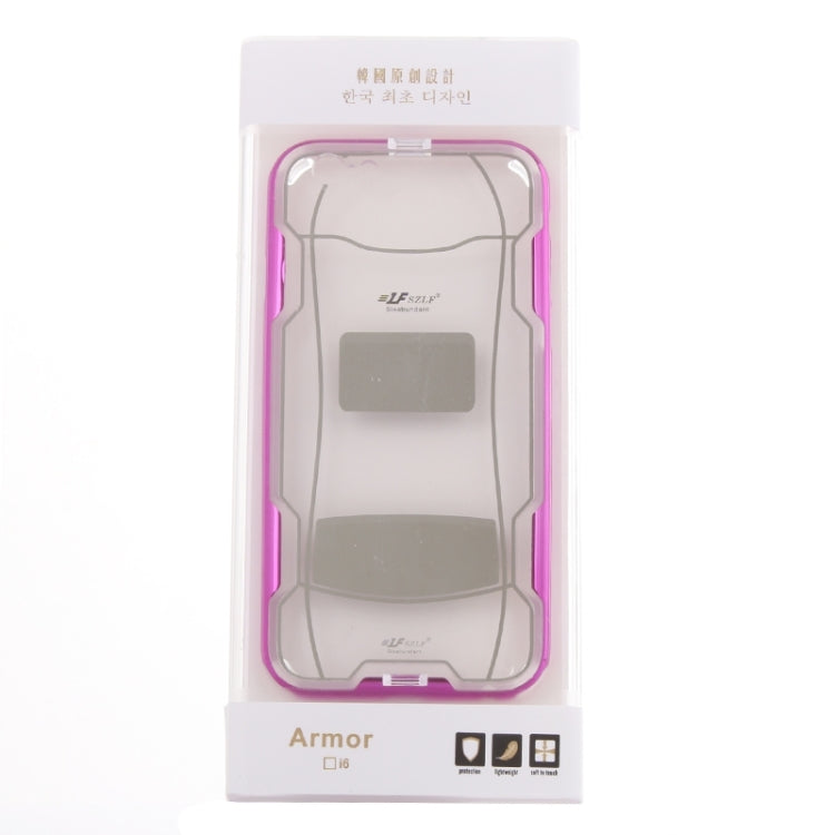 Sports Car Pattern Plating & Acrylic Combination Case for iPhone 6 & 6S