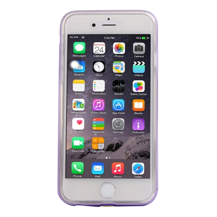 Sports Car Pattern Plating & Acrylic Combination Case for iPhone 6 & 6S