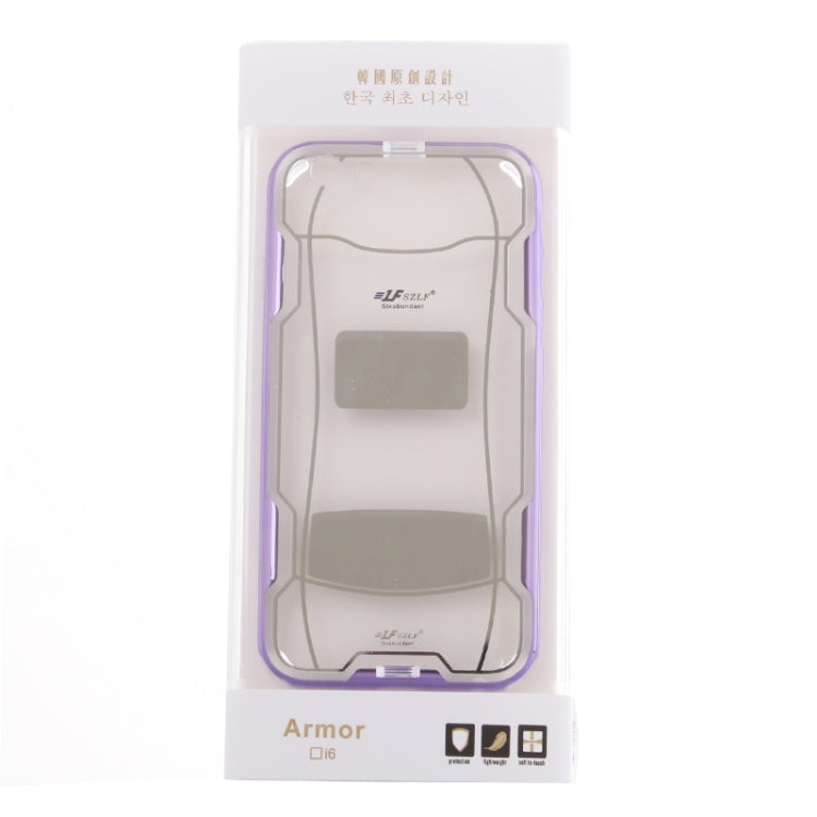 Sports Car Pattern Plating & Acrylic Combination Case for iPhone 6 & 6S