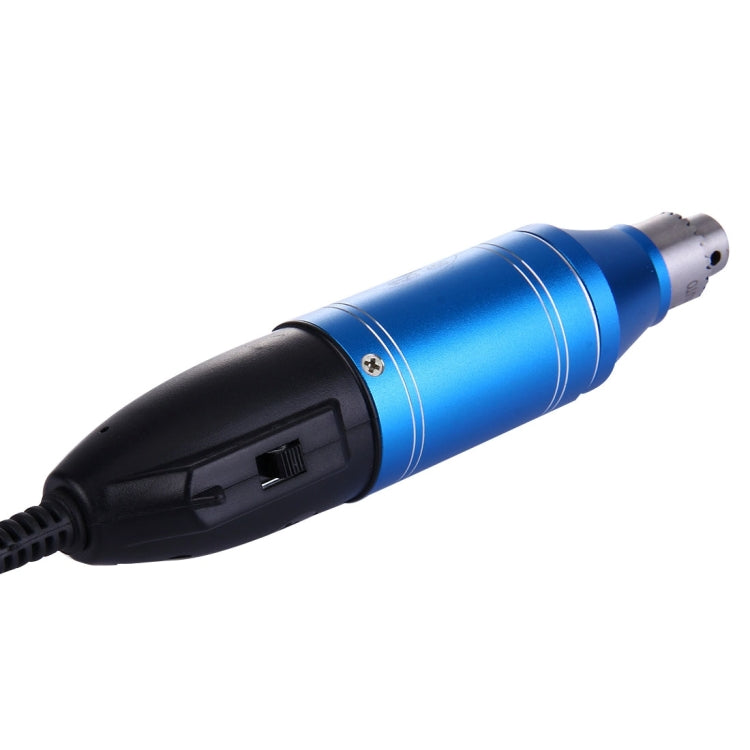 P-400 Mini Electric Grinder with Speed Regulation, 110V-120V, Drill Chuck: 0.3mm-4.0mm, Color Random Delivery
