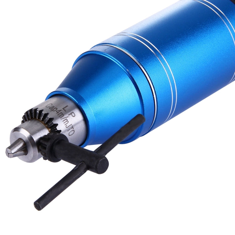 P-400 Mini Electric Grinder with Speed Regulation, 110V-120V, Drill Chuck: 0.3mm-4.0mm, Color Random Delivery