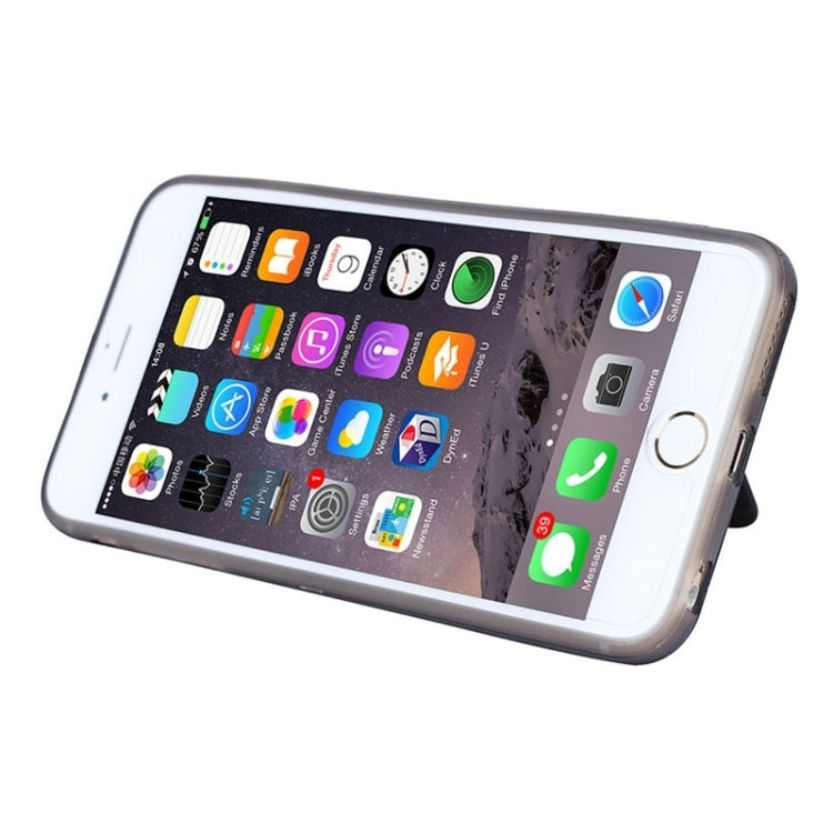 Crazy Horse Texture PU Leather + TPU + PC Case with Card Slots & Holder for iPhone 6 & 6S