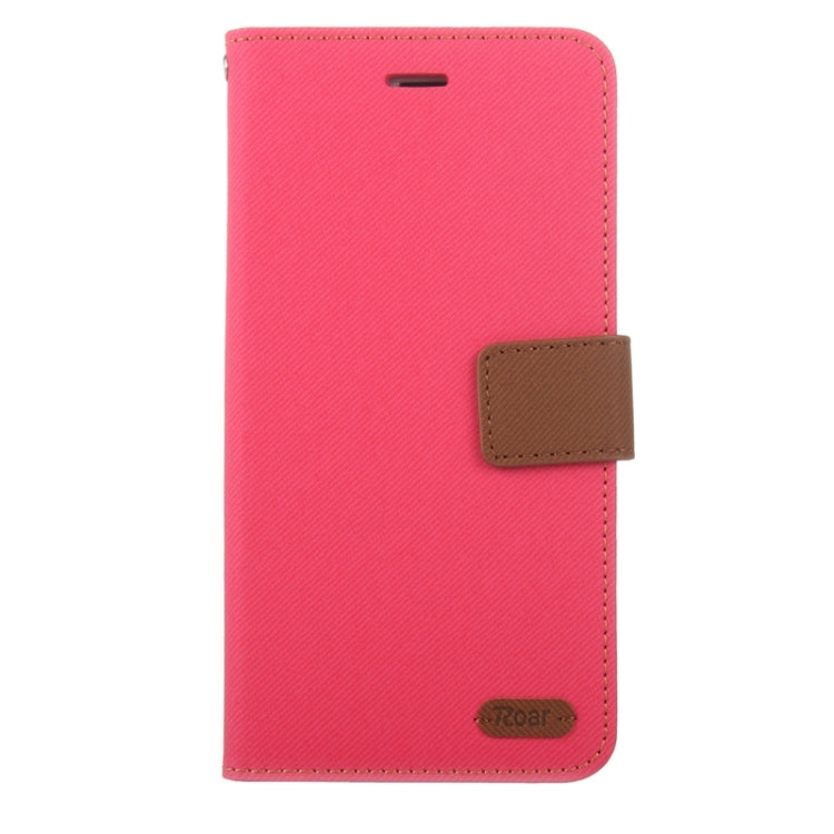 Roar Stripe Texture Leather Case with Holder & Card Slot & Wallet for iPhone 6 & 6S