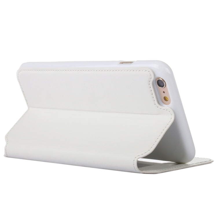 Roar Crazy Horse Texture Leather Case with Holder & Card Slot & Caller ID Display for iPhone 6 & 6S