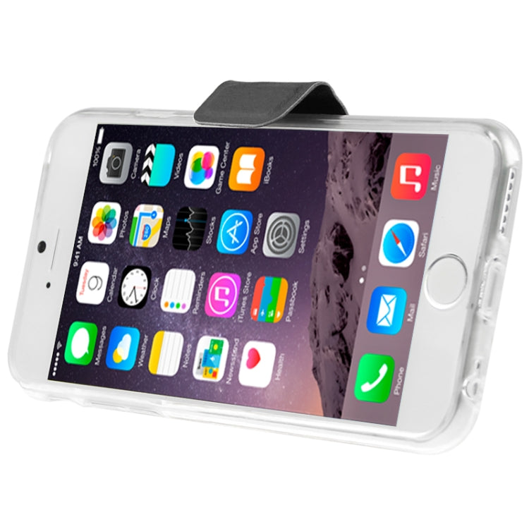 Multi-folding Crazy Horse Texture PU Leather Case with Holder for iPhone 6 & 6S