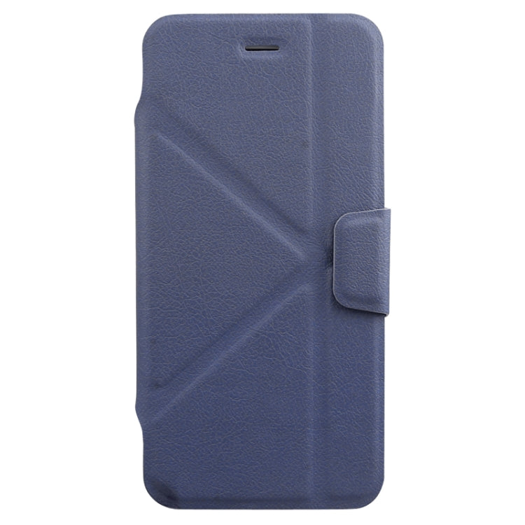 Multi-folding Crazy Horse Texture PU Leather Case with Holder for iPhone 6 & 6S