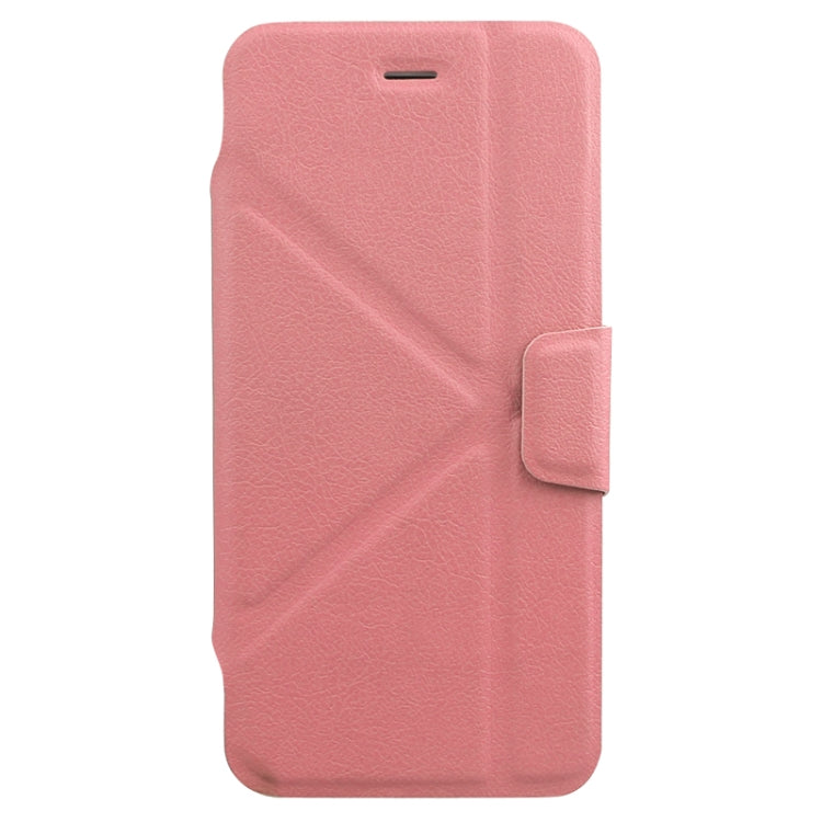 Multi-folding Crazy Horse Texture PU Leather Case with Holder for iPhone 6 & 6S
