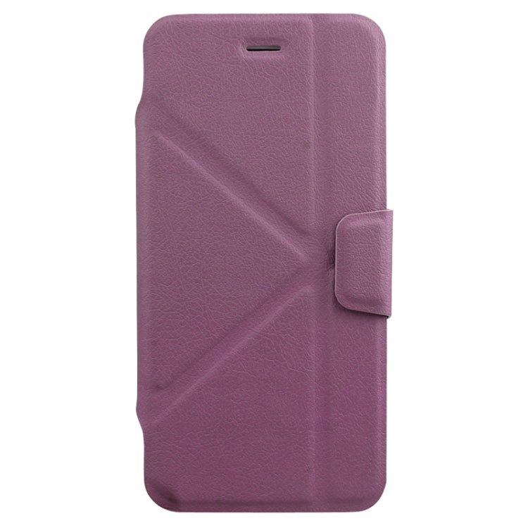 Multi-folding Crazy Horse Texture PU Leather Case with Holder for iPhone 6 & 6S