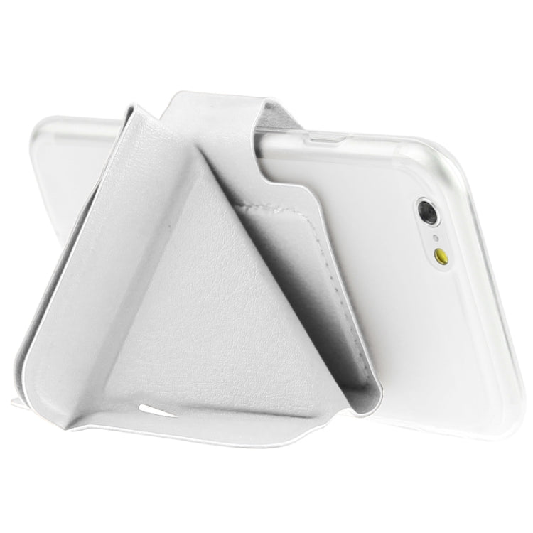 Multi-folding Crazy Horse Texture PU Leather Case with Holder for iPhone 6 & 6S